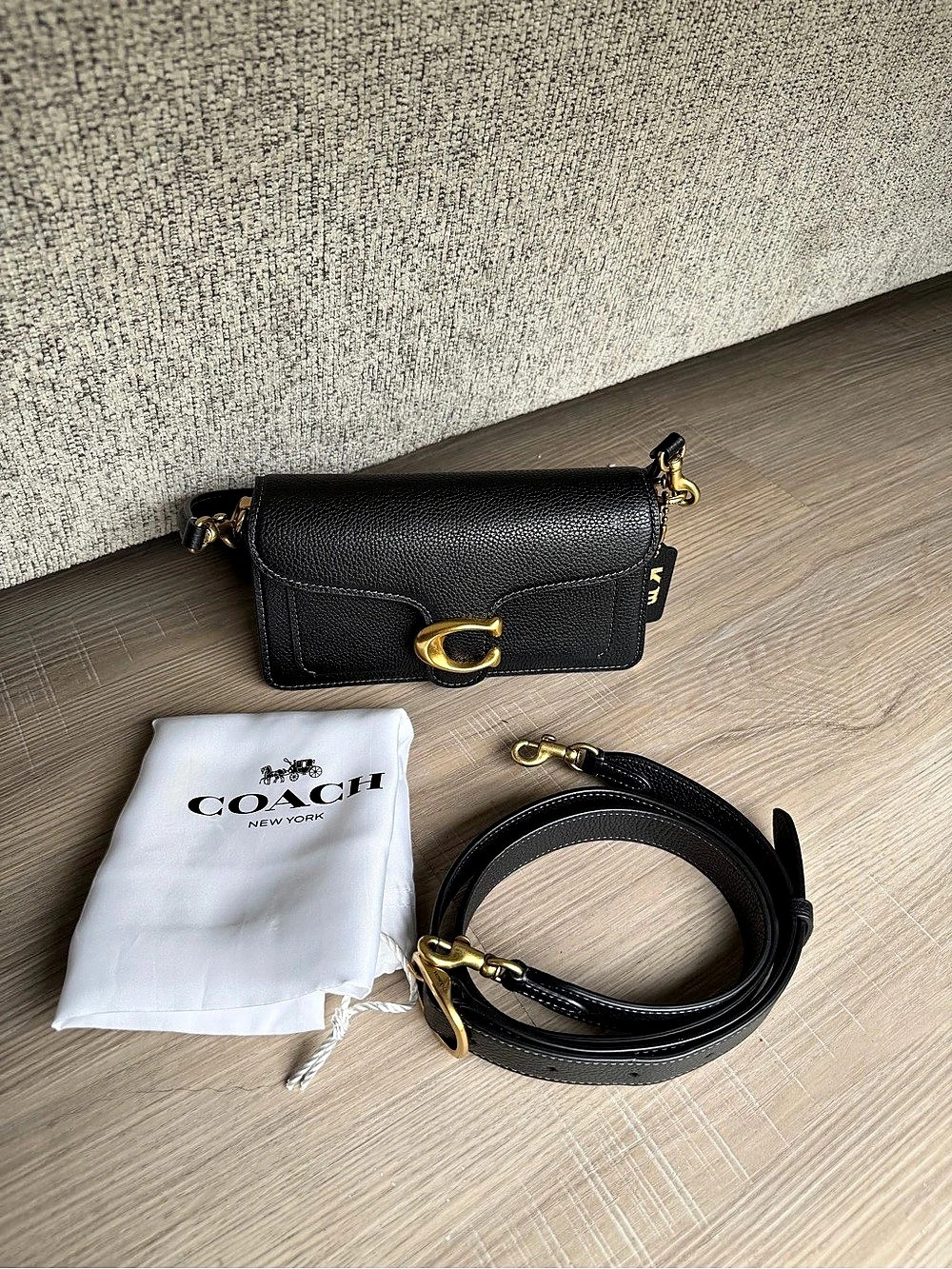 Coach Tabby Shoulder Bag 20 Black Crossbody Bag